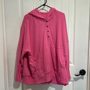 Pink pullover